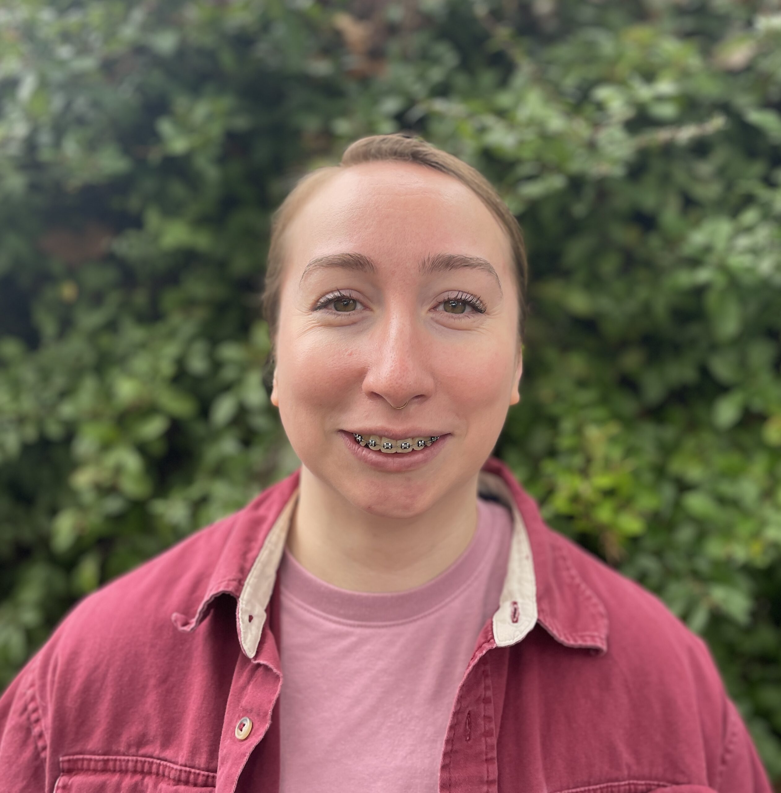 Jessica Olson woman smiling in the outdoors