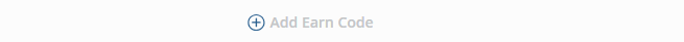 Add Earn Code
