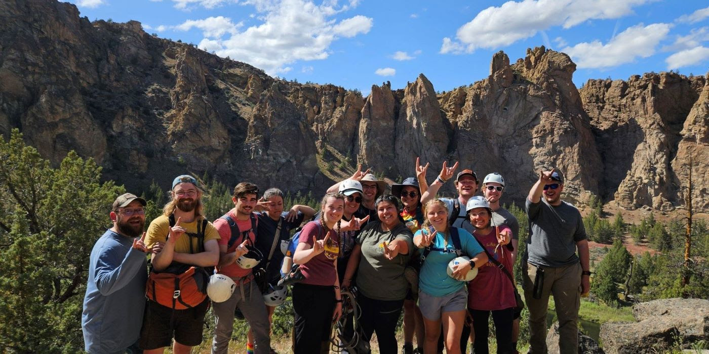 nsf Natural Science Club at Smith Rock State Park