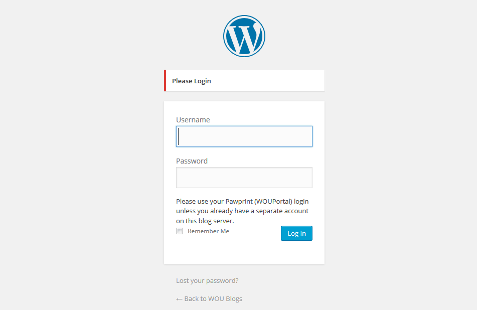 wordpresslogin