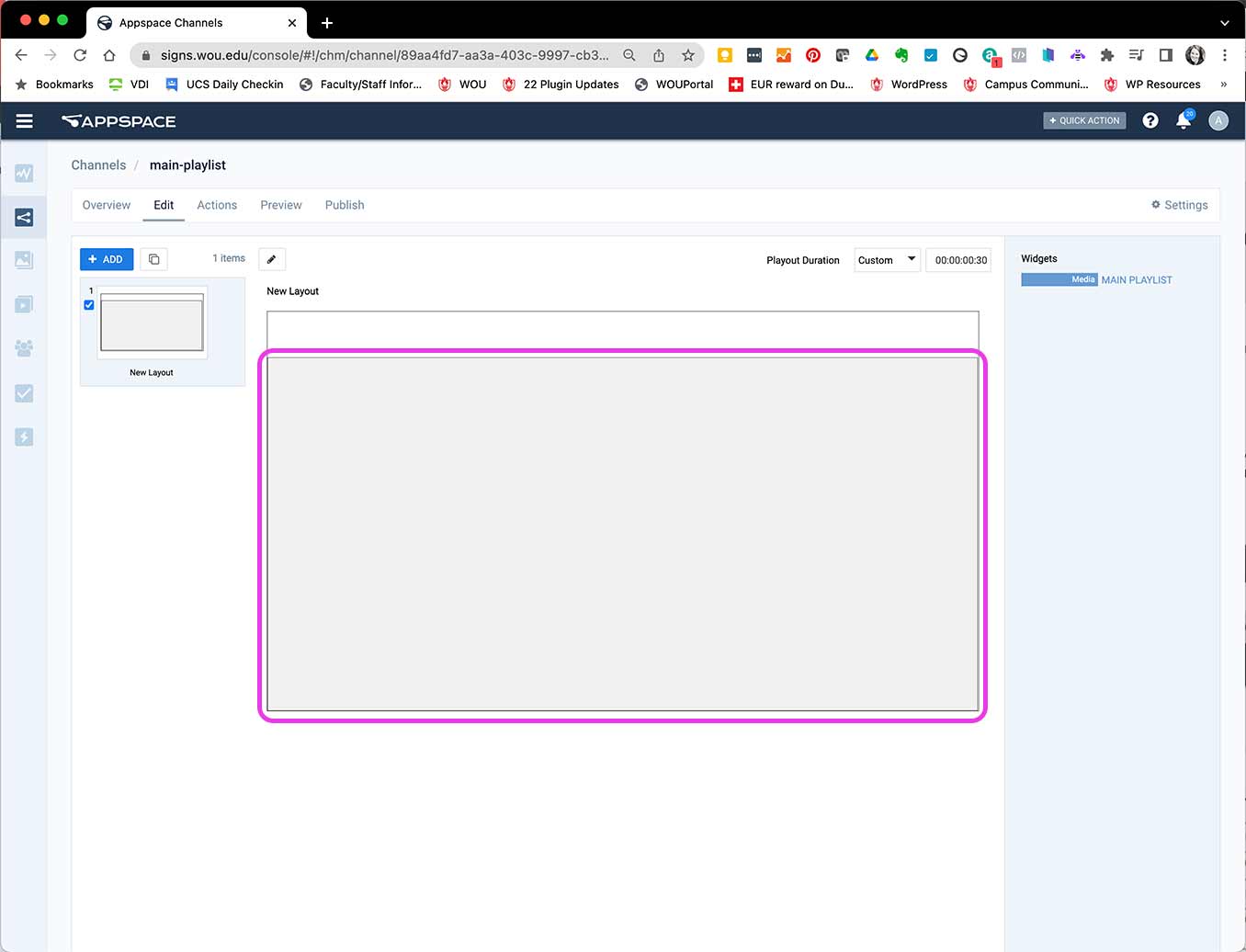 DMP content section