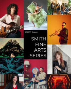 Smith Fine Arts Series 2026 poster.