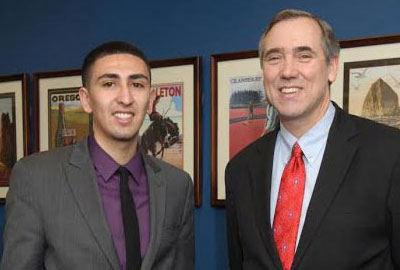 woman smiling in the outdoors