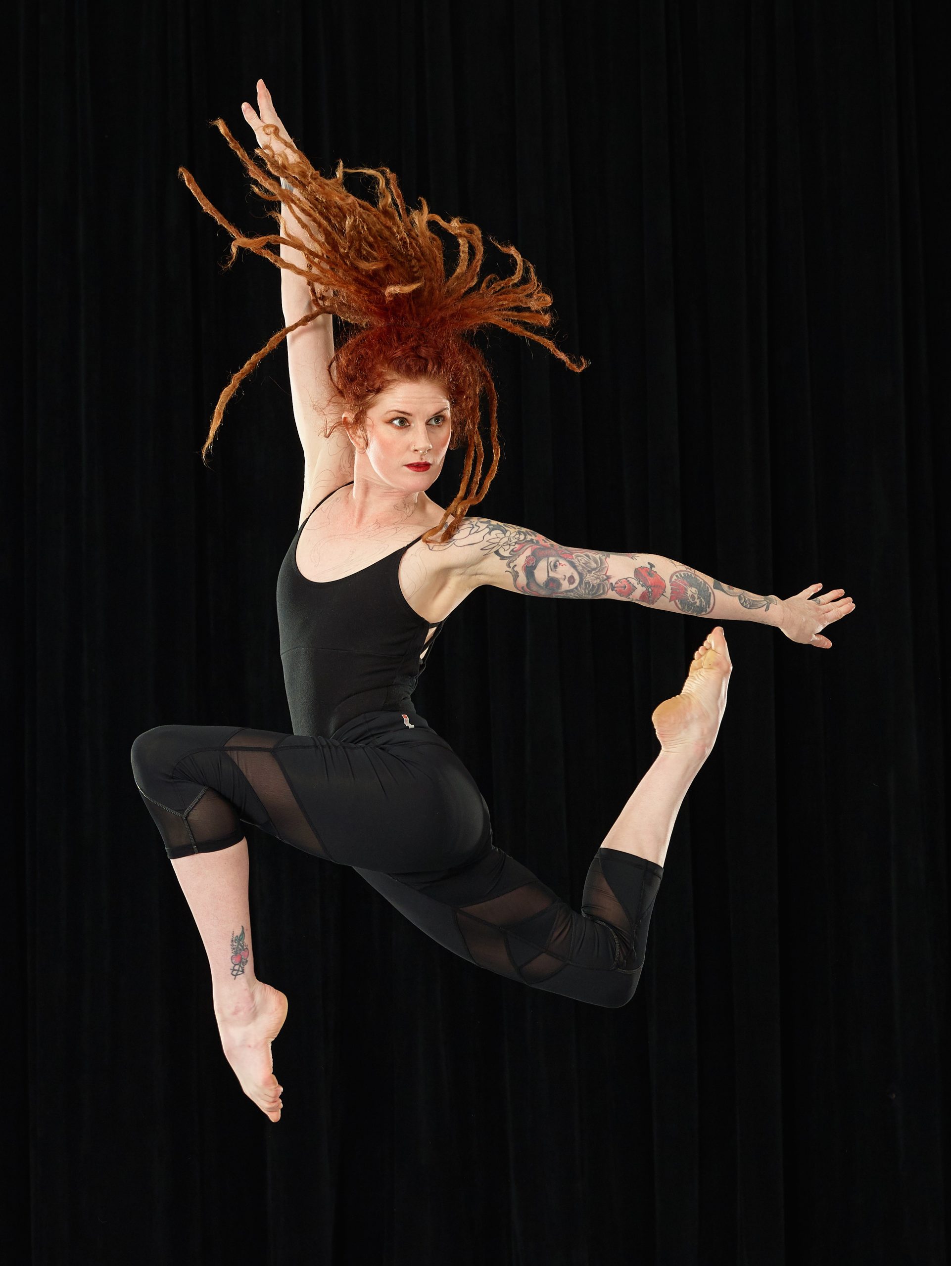 Kristie Stag leap cropped