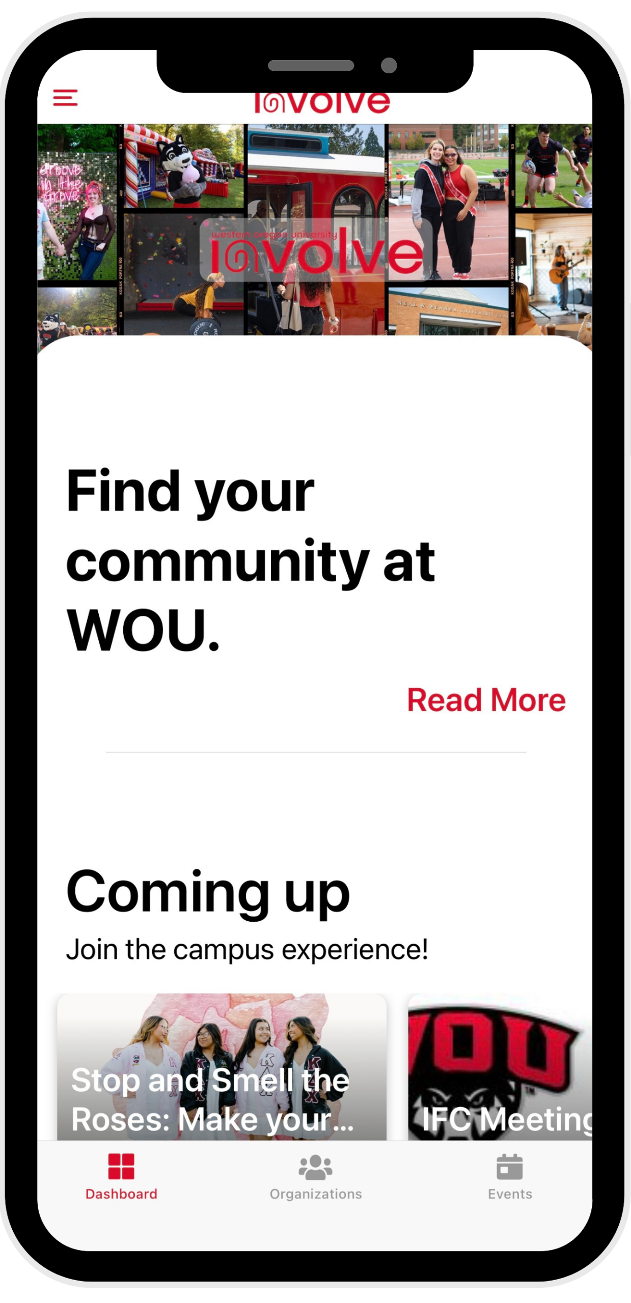 Example of Mobile Involve App