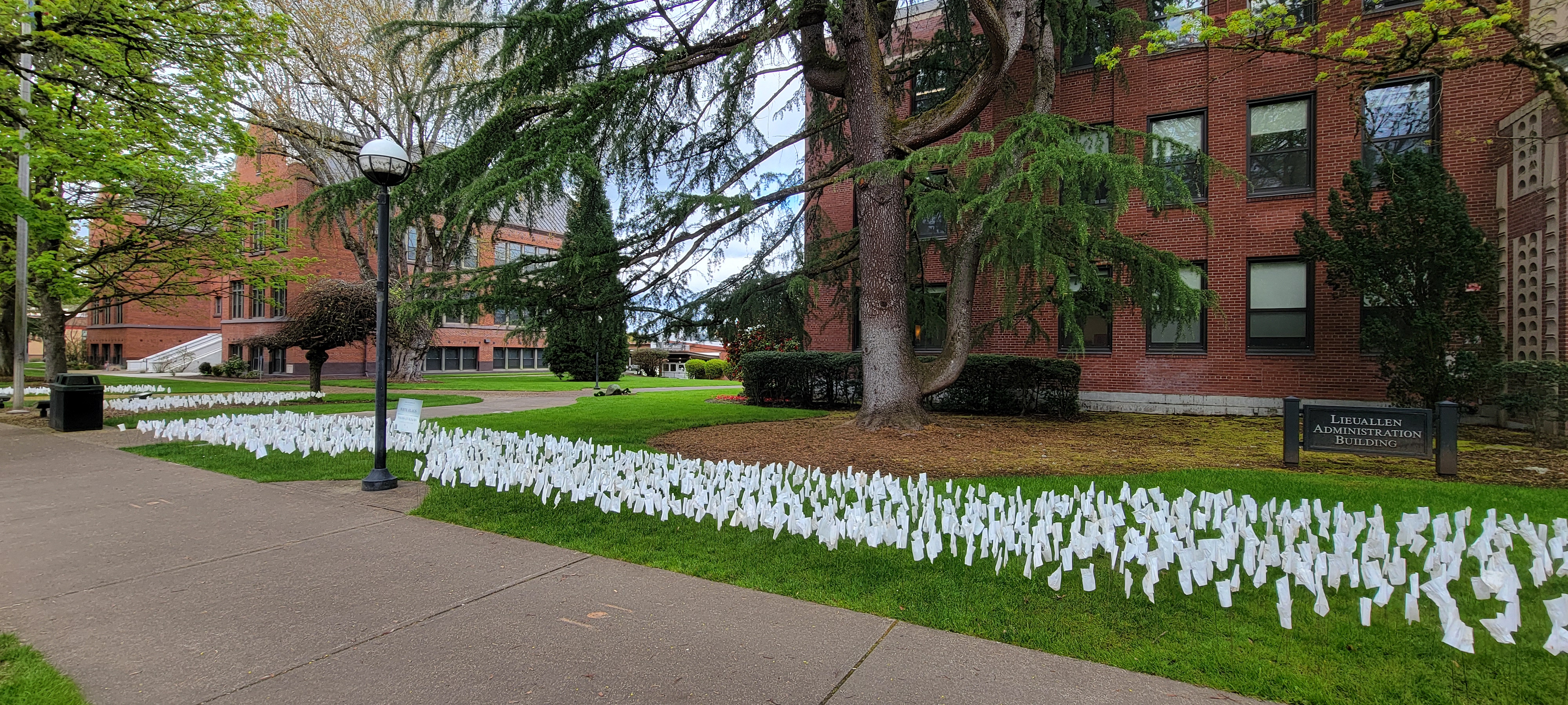 White flags