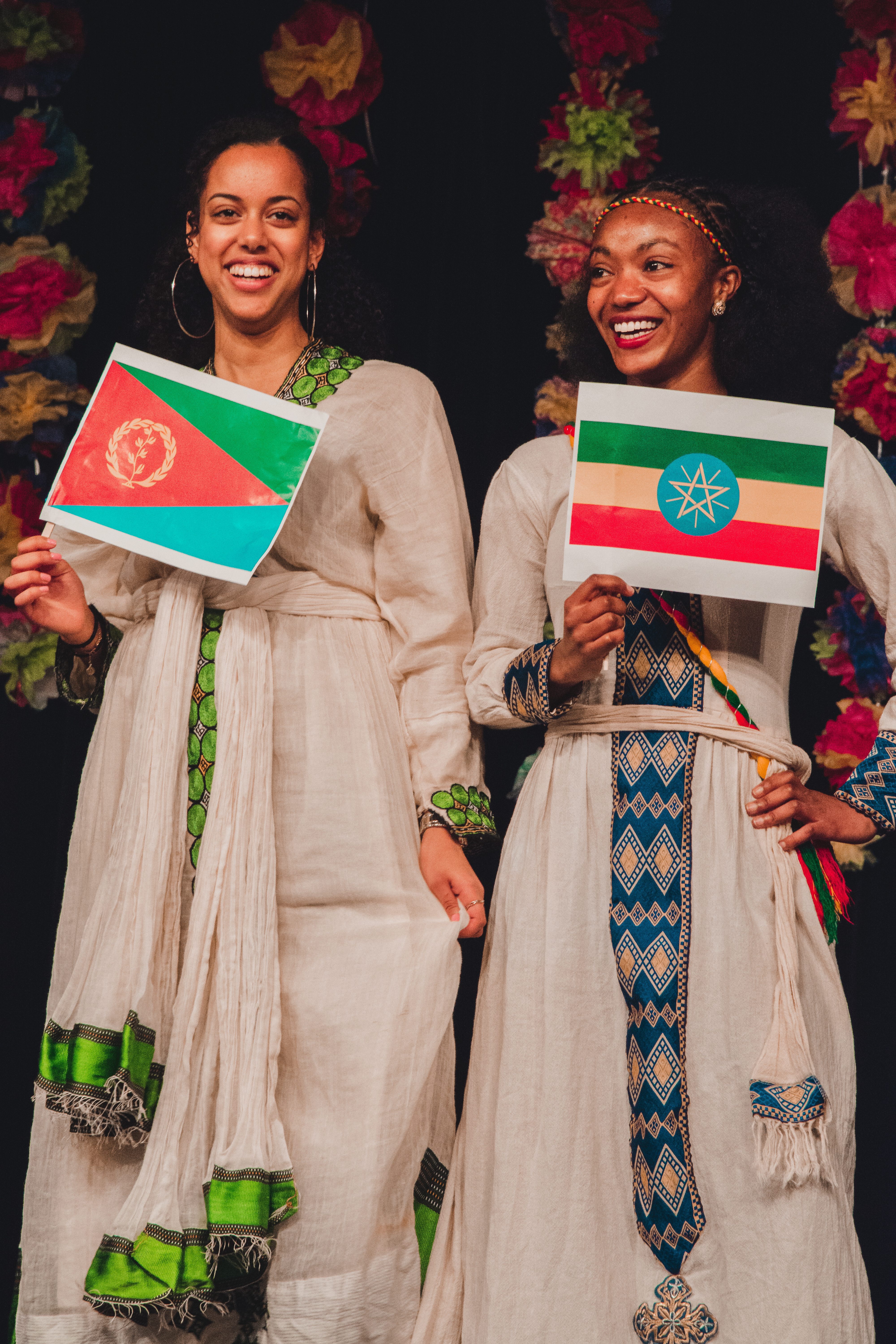 Admiring diversity from around the globe