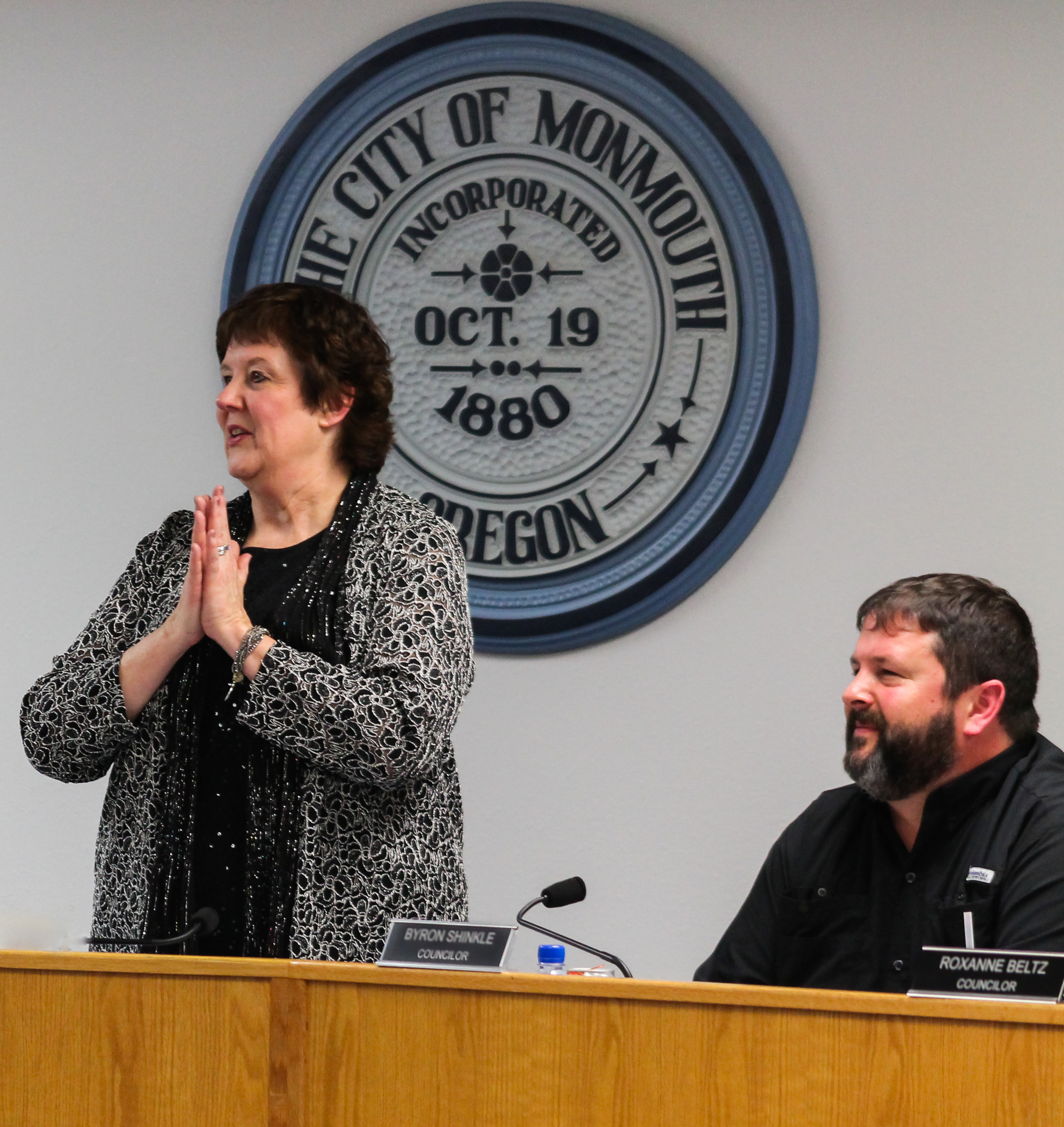 Monmouth officials begin their terms