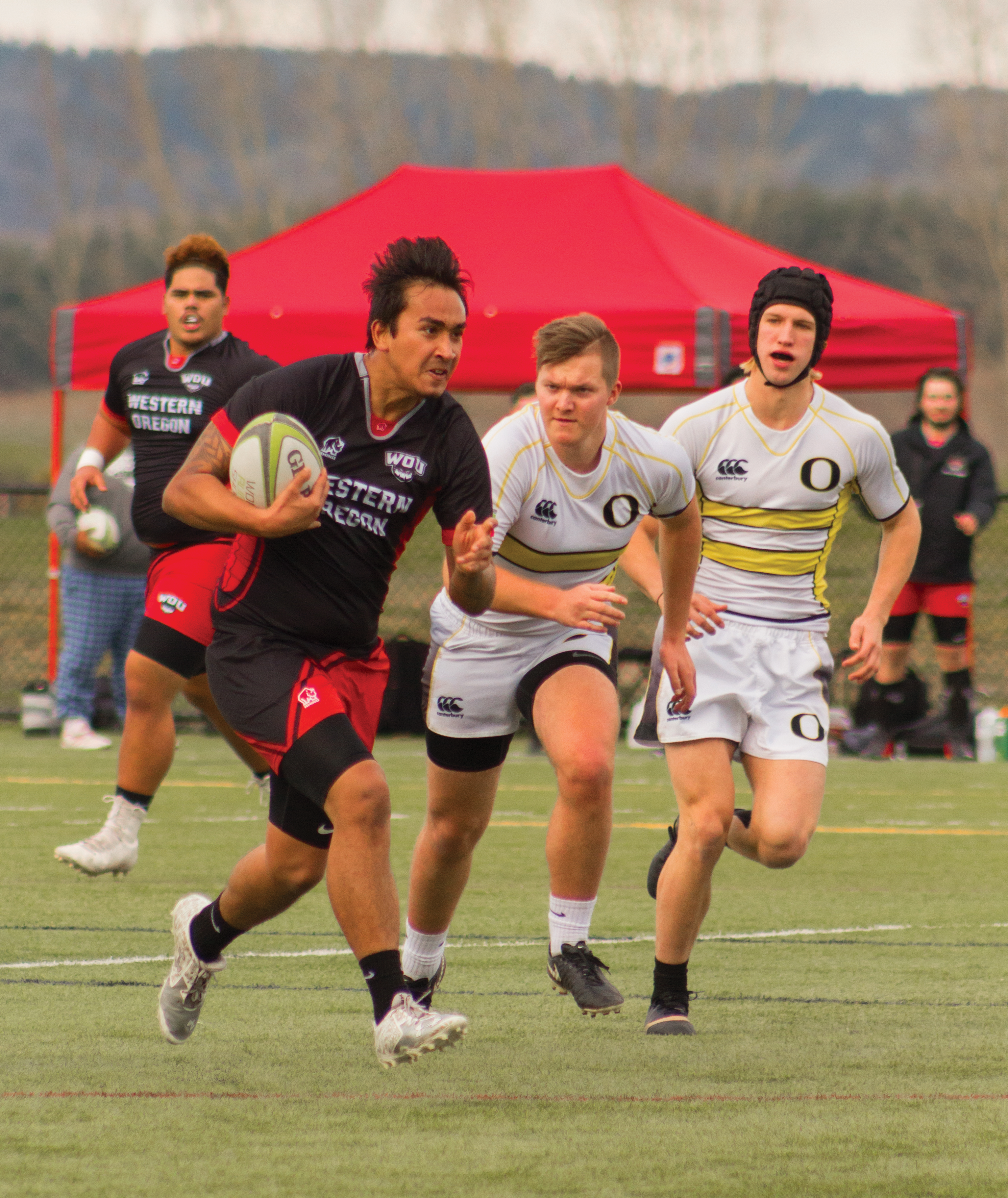 Men’s Rugby tramples University of Oregon
