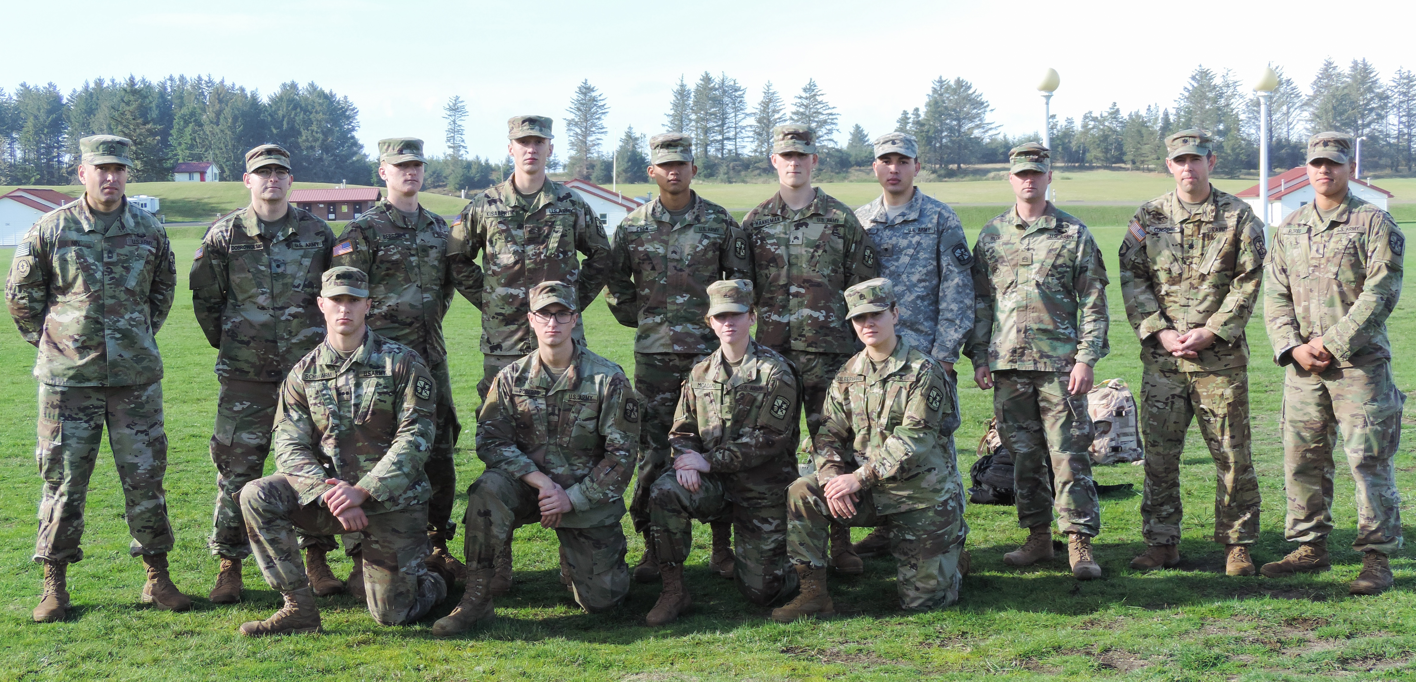 Sharing experiences with the ROTC program