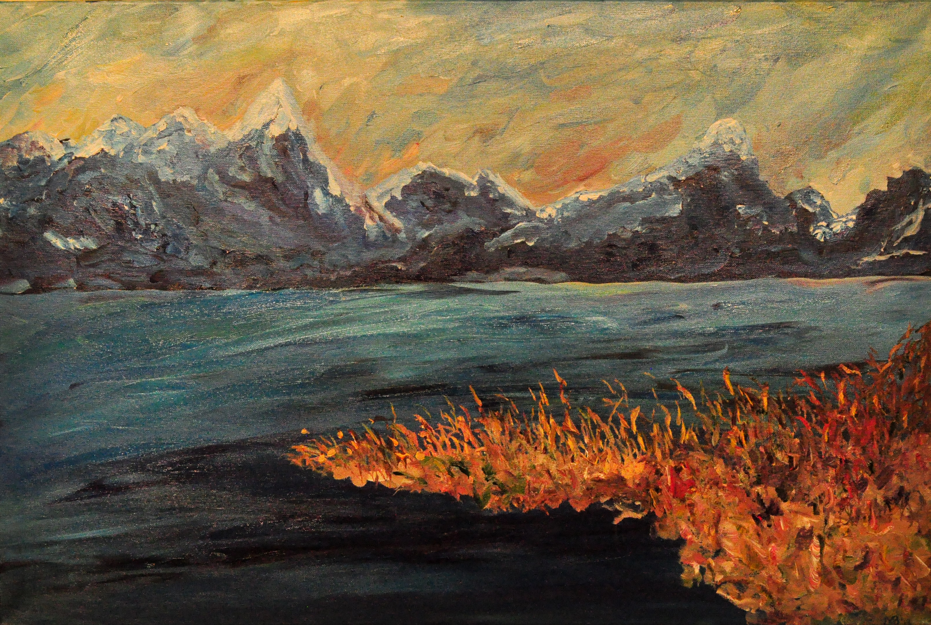 Melody Barrett’s senior art exhibit