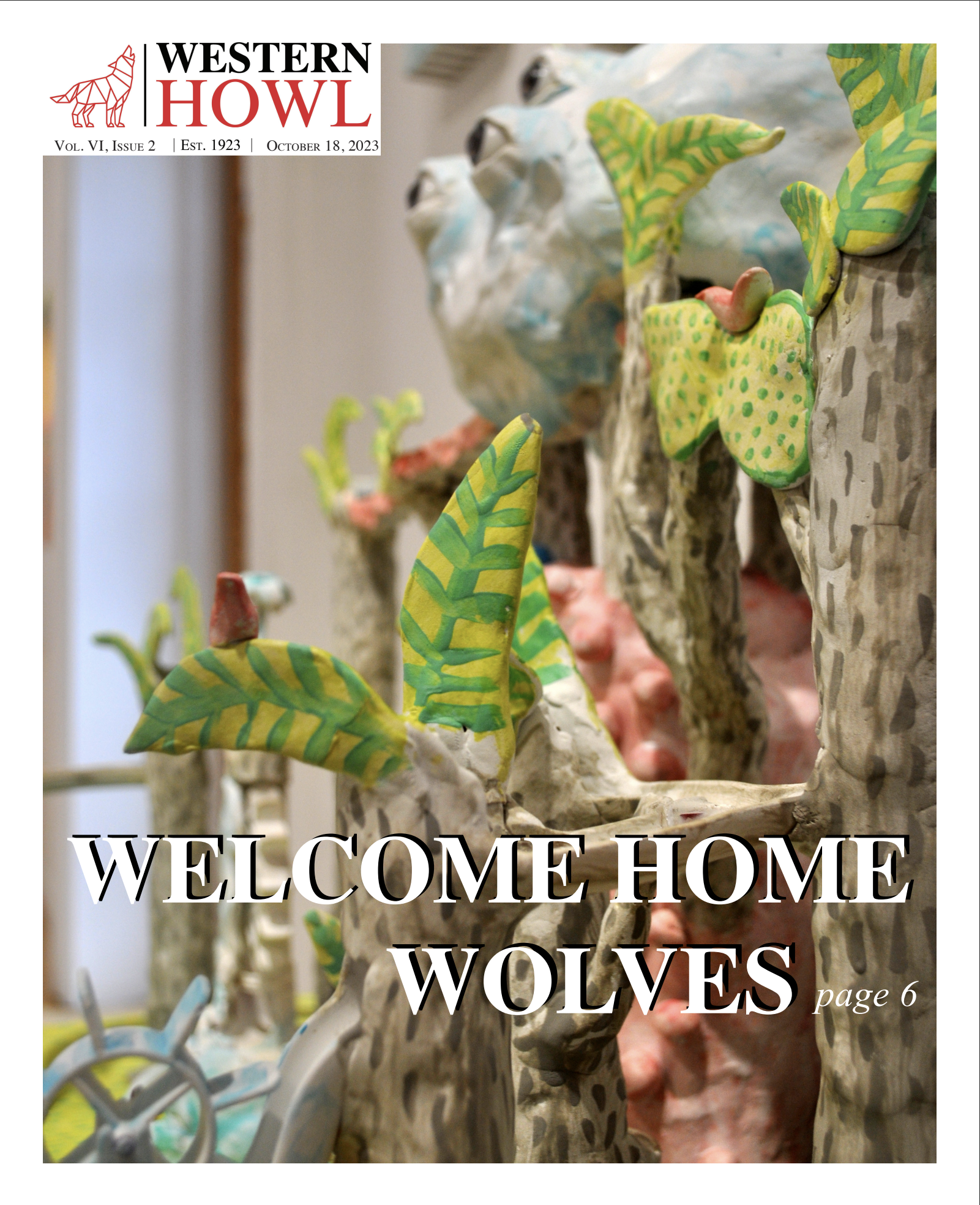 Western Howl Vol. VI, Issue 2 - October 18, 2023