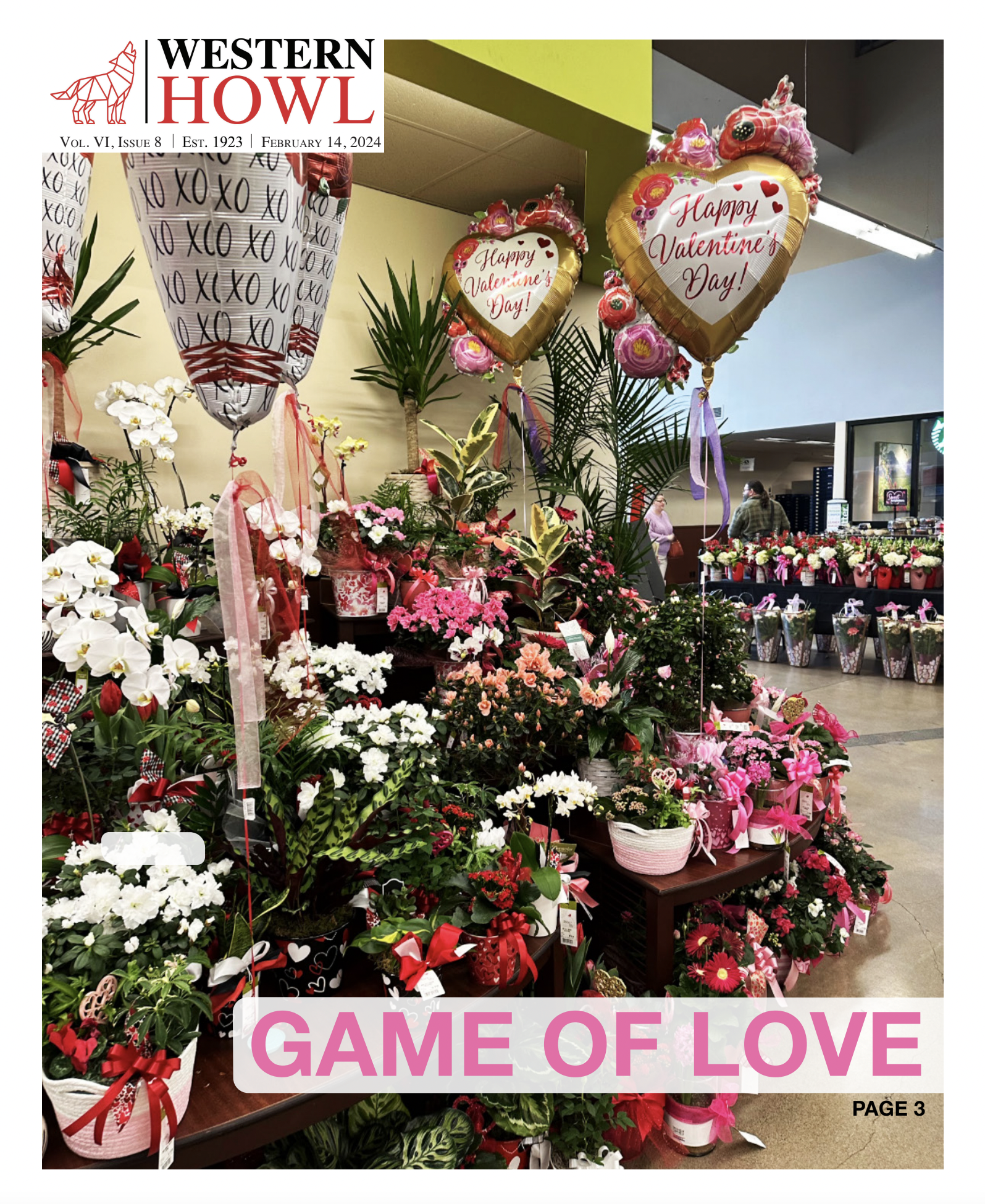 Western Howl Vol. VI, Issue 8 - February 14, 2024