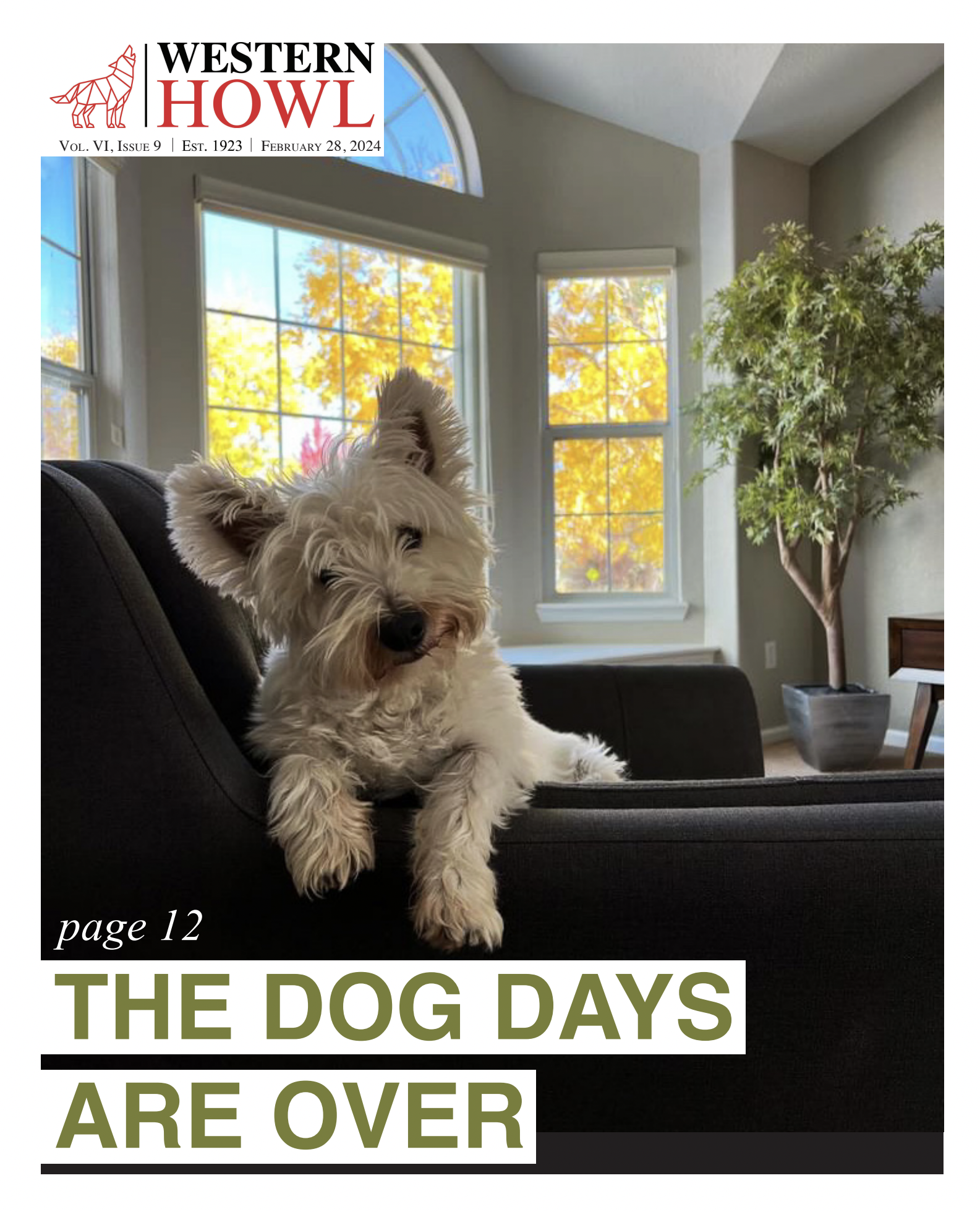 Western Howl Vol. VI, Issue 9 - February 28, 2024