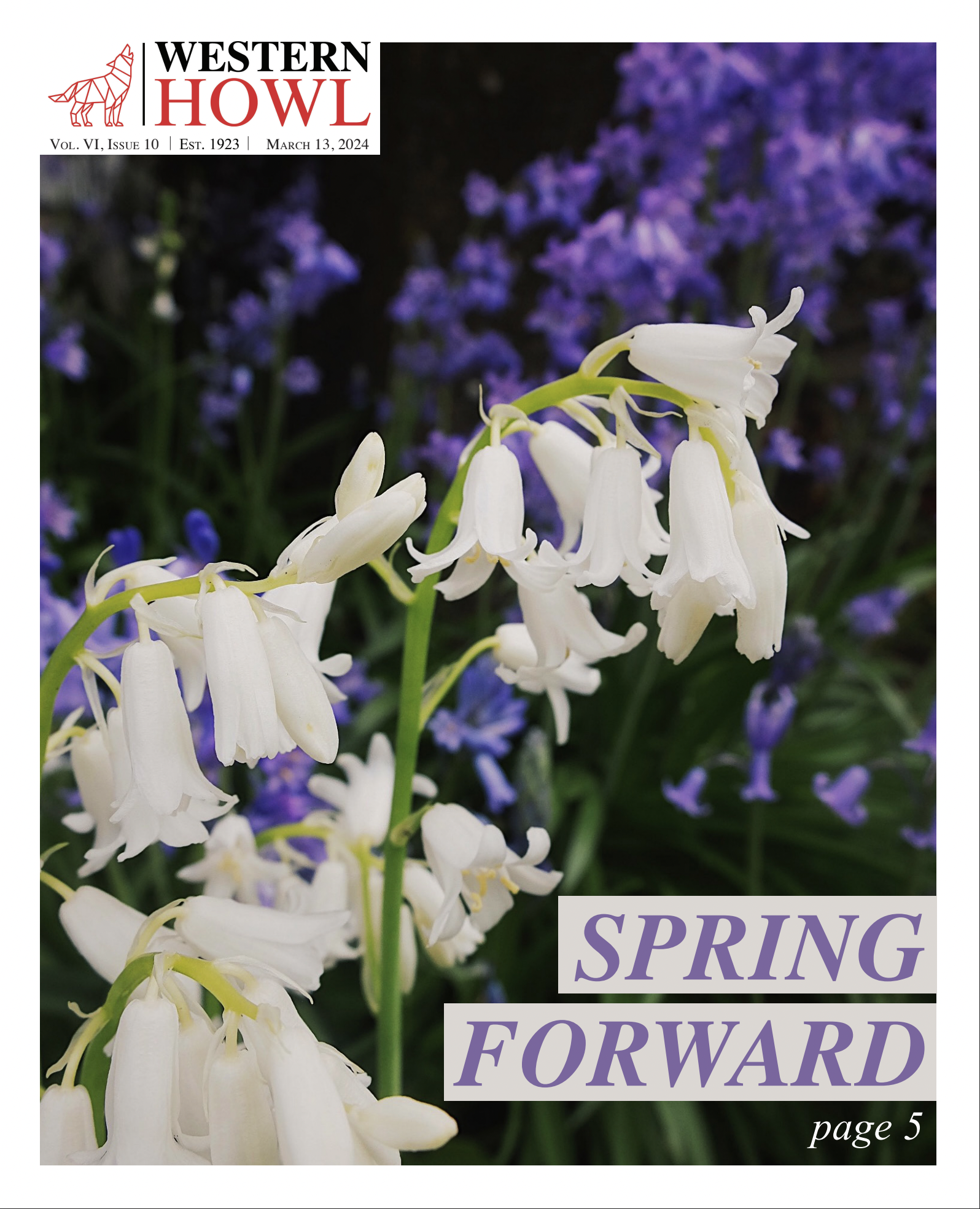 Western Howl Vol. VI, Issue 10 - March 13, 2024