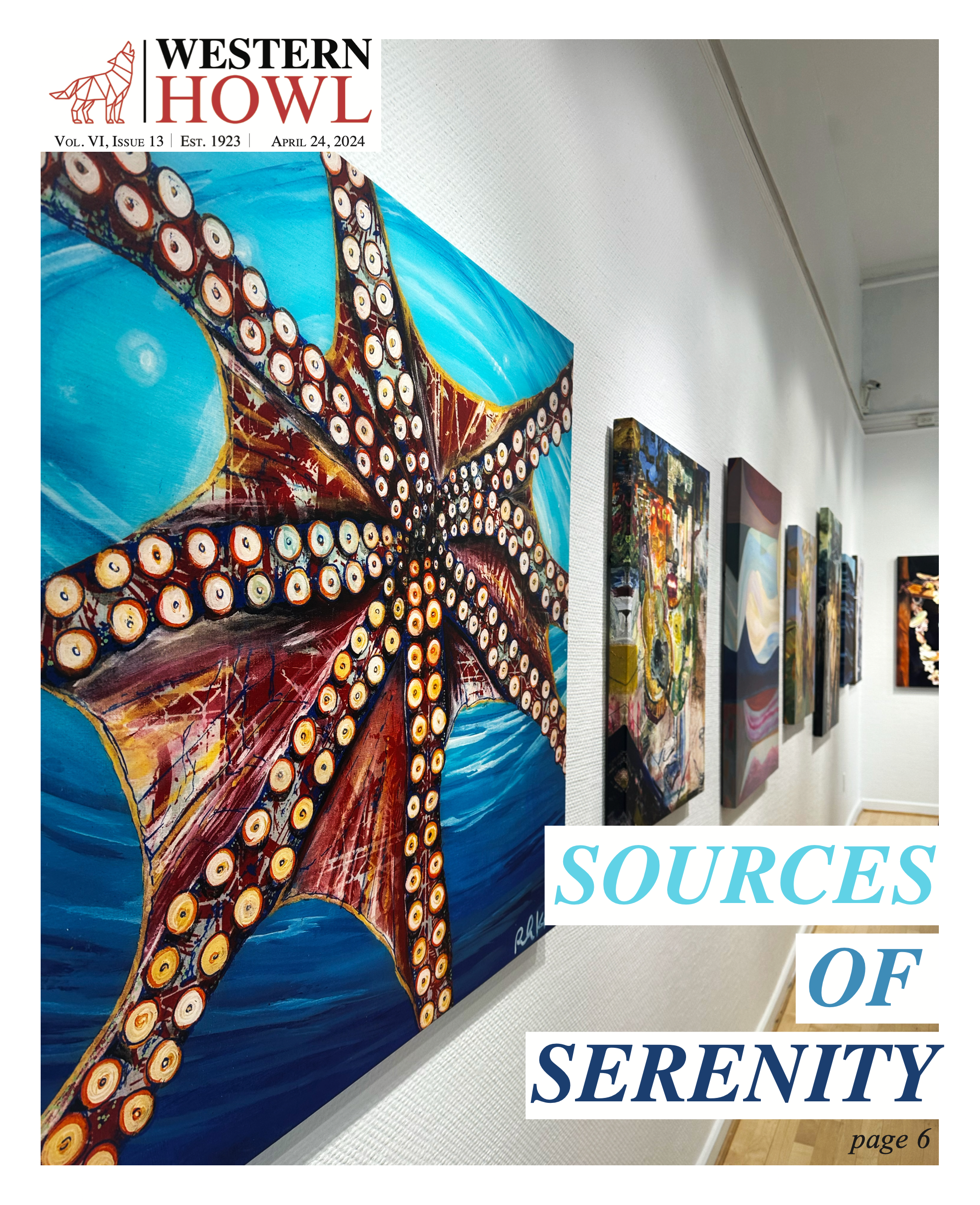 Western Howl Vol. VI, Issue 13 - April 24, 2024