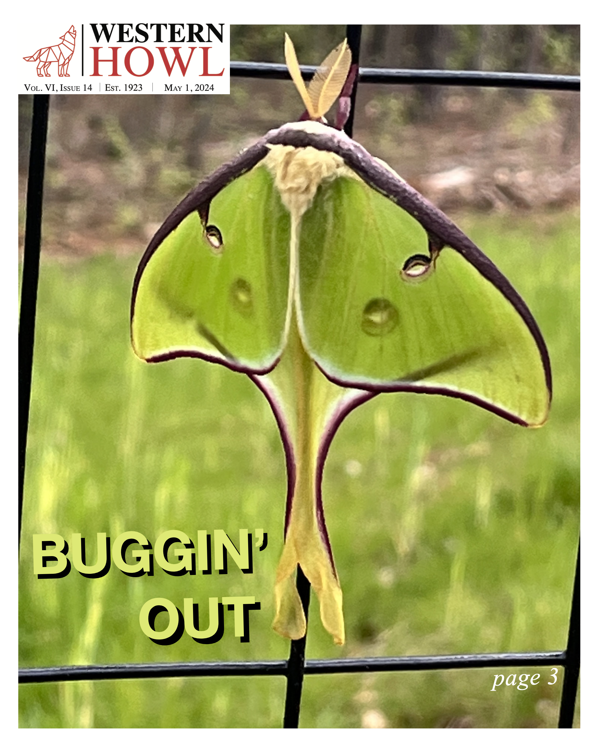 Western Howl Vol. VI, Issue 14 - May 1, 2024