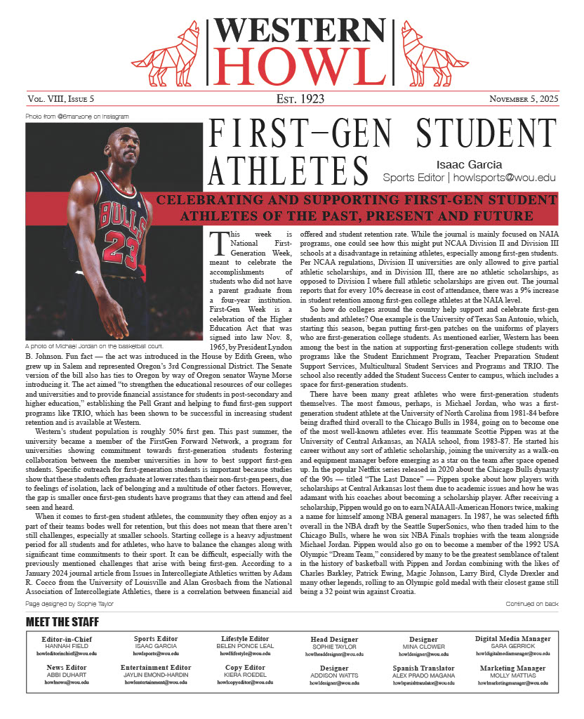 Western Howl Vol. VII, Issue 29 - June 4, 2025