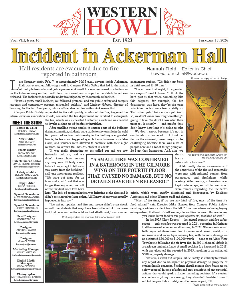 Western Howl Vol. VII, Issue 29 - June 4, 2025