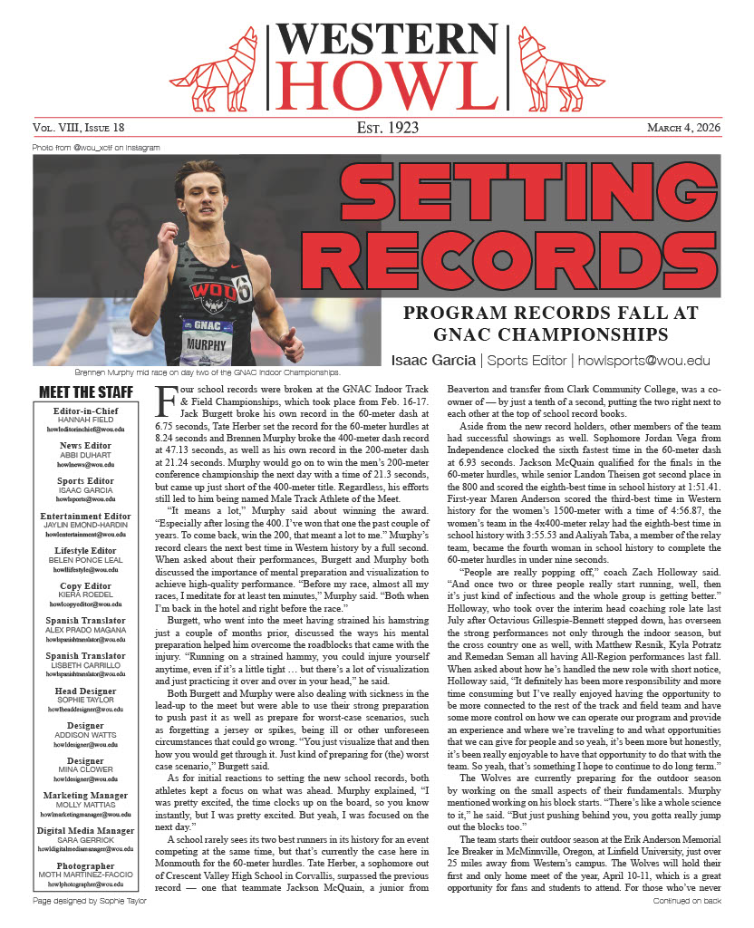 Western Howl Vol. VII, Issue 29 - June 4, 2025