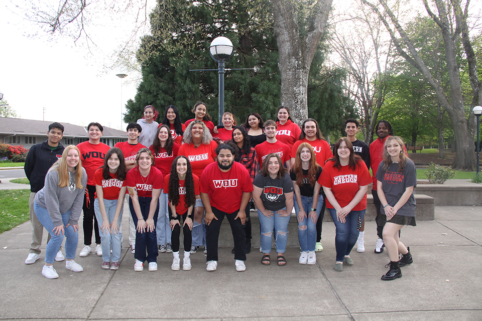 Welcome Week PR Image of Orientation team