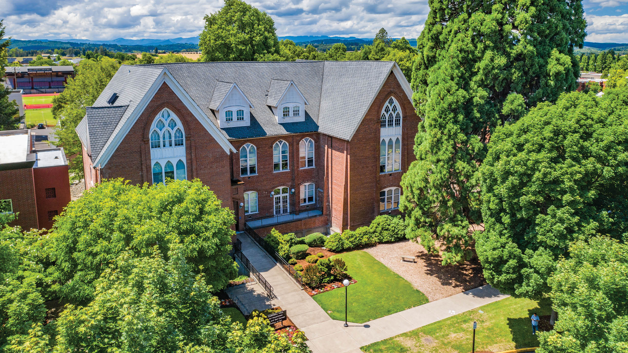 Campbell Hall, Western Oregon University, Monmouth, Oregon