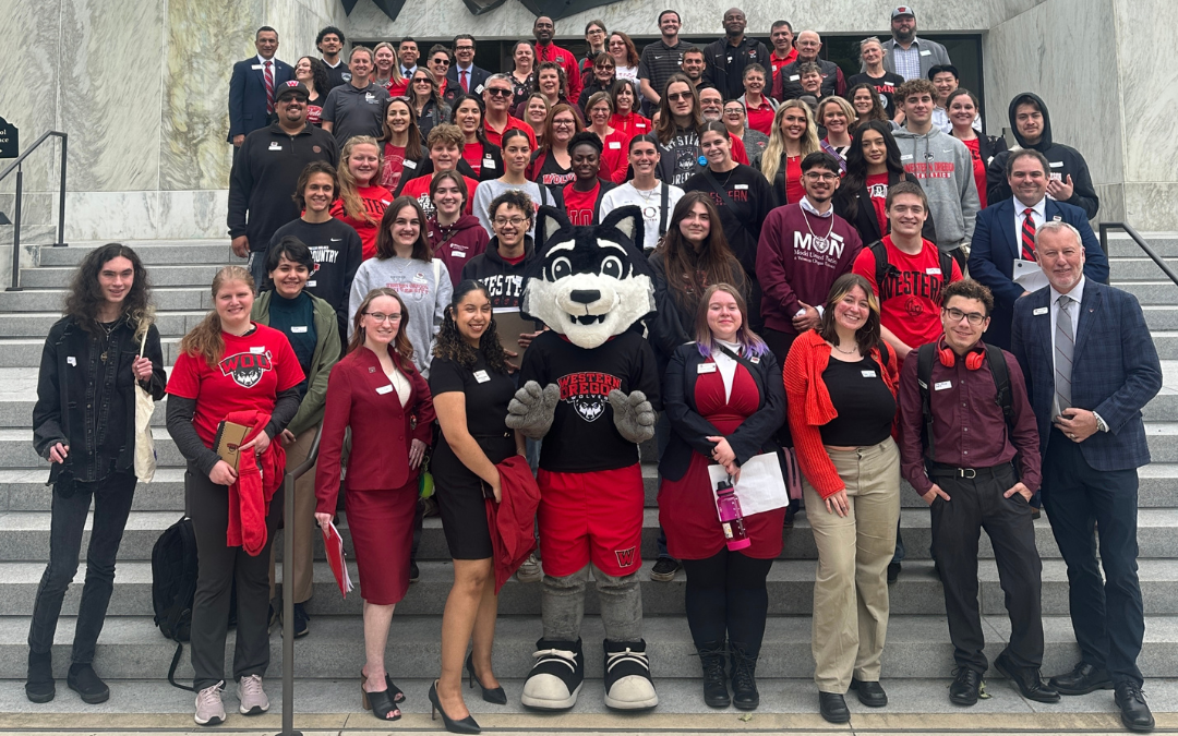 Western Oregon University advocates for critical funding at State Capitol
