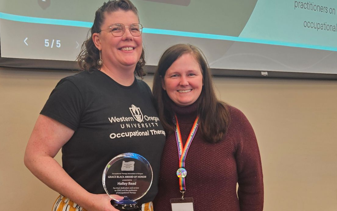 Western Oregon University’s Halley Read receives prestigious Occupational Therapy honor