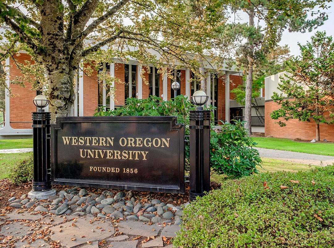 Western-Oregon-University-sign